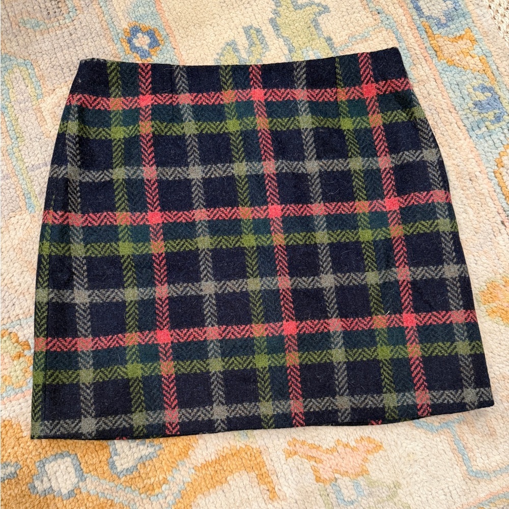 Boden A Line British Tweed by MOON Mini Skirt